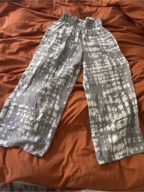 Simply Vera Wang Tie-Dye Wide Leg Pants
